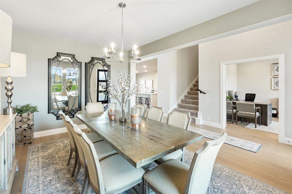 817 Rusty Run Drive Midlothian, TX 76065 - Photo 6 of 40 a view of a dining room and livingroom view