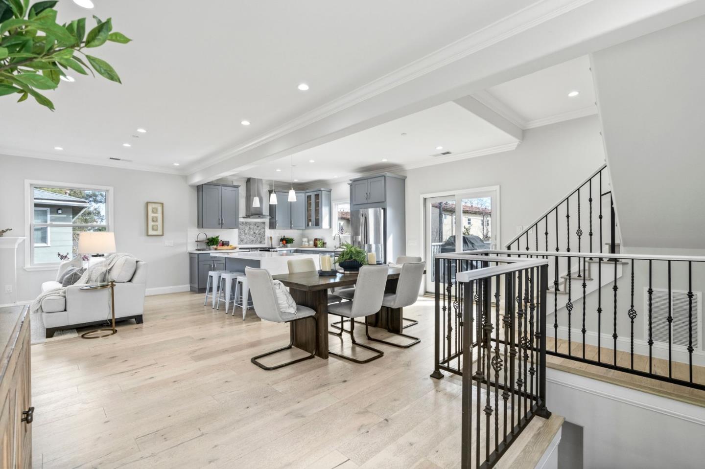 511 Corbitt Drive Burlingame, CA 94010 - Photo 13 of 43 a view of a dining room with furniture