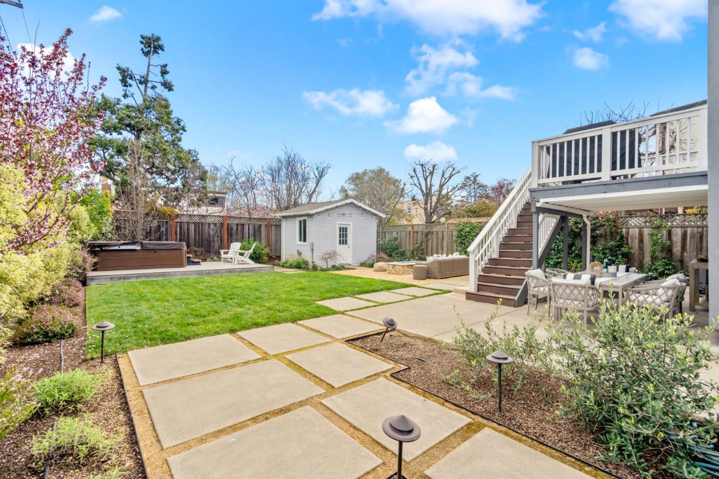 511 Corbitt Drive Burlingame, CA 94010 - Photo 36 of 43 a view of a house with backyard and a tree