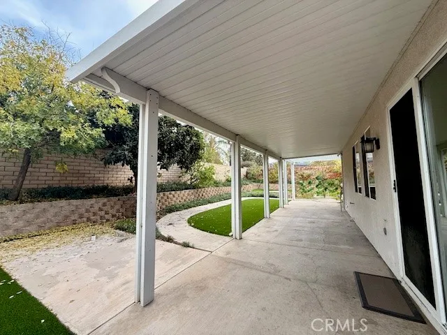 a view of a house with a porch