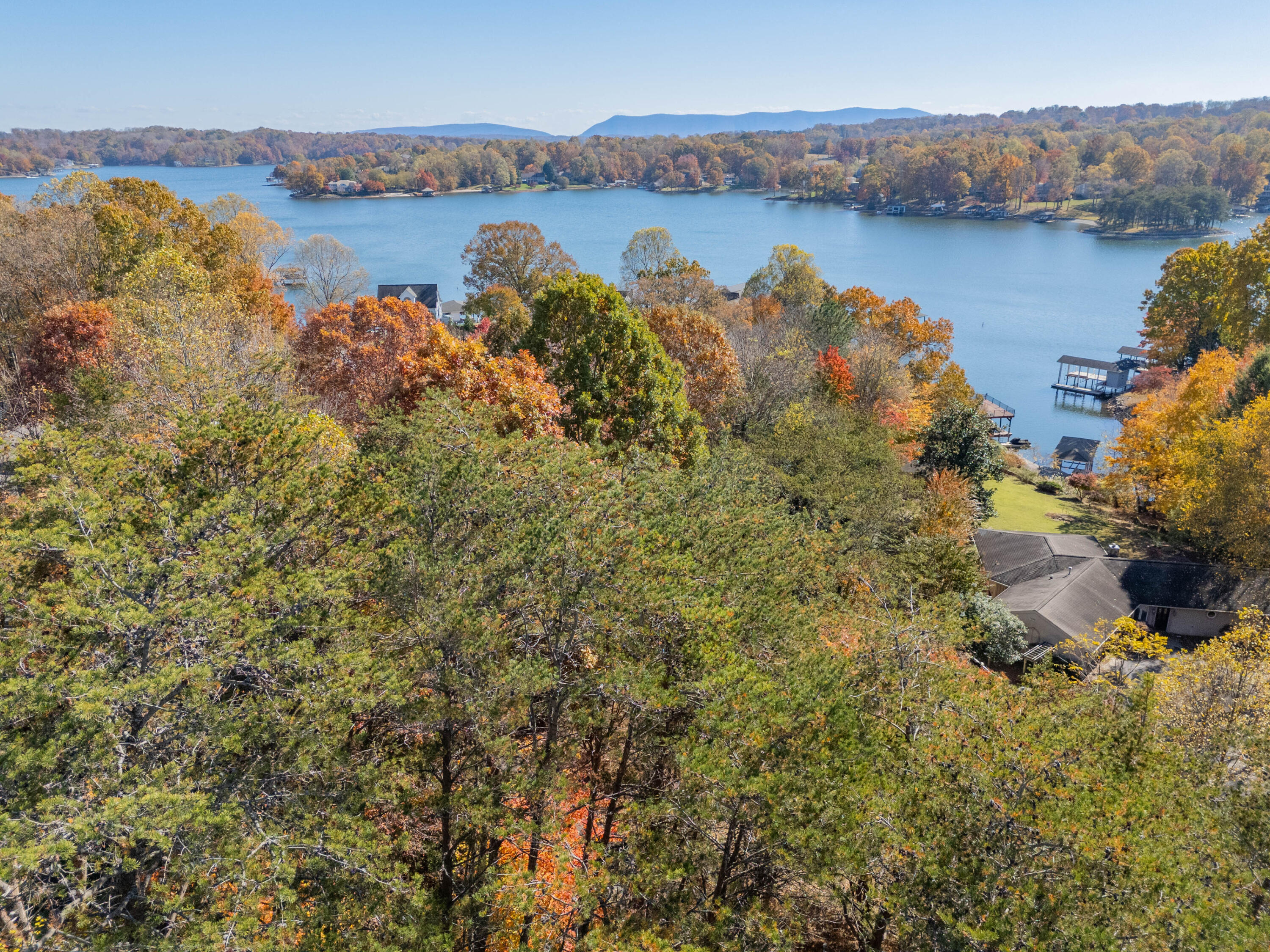 Tbd Lakewood Forest Road Moneta, VA 24121 - Photo 18 of 40 a view of lake with mountain