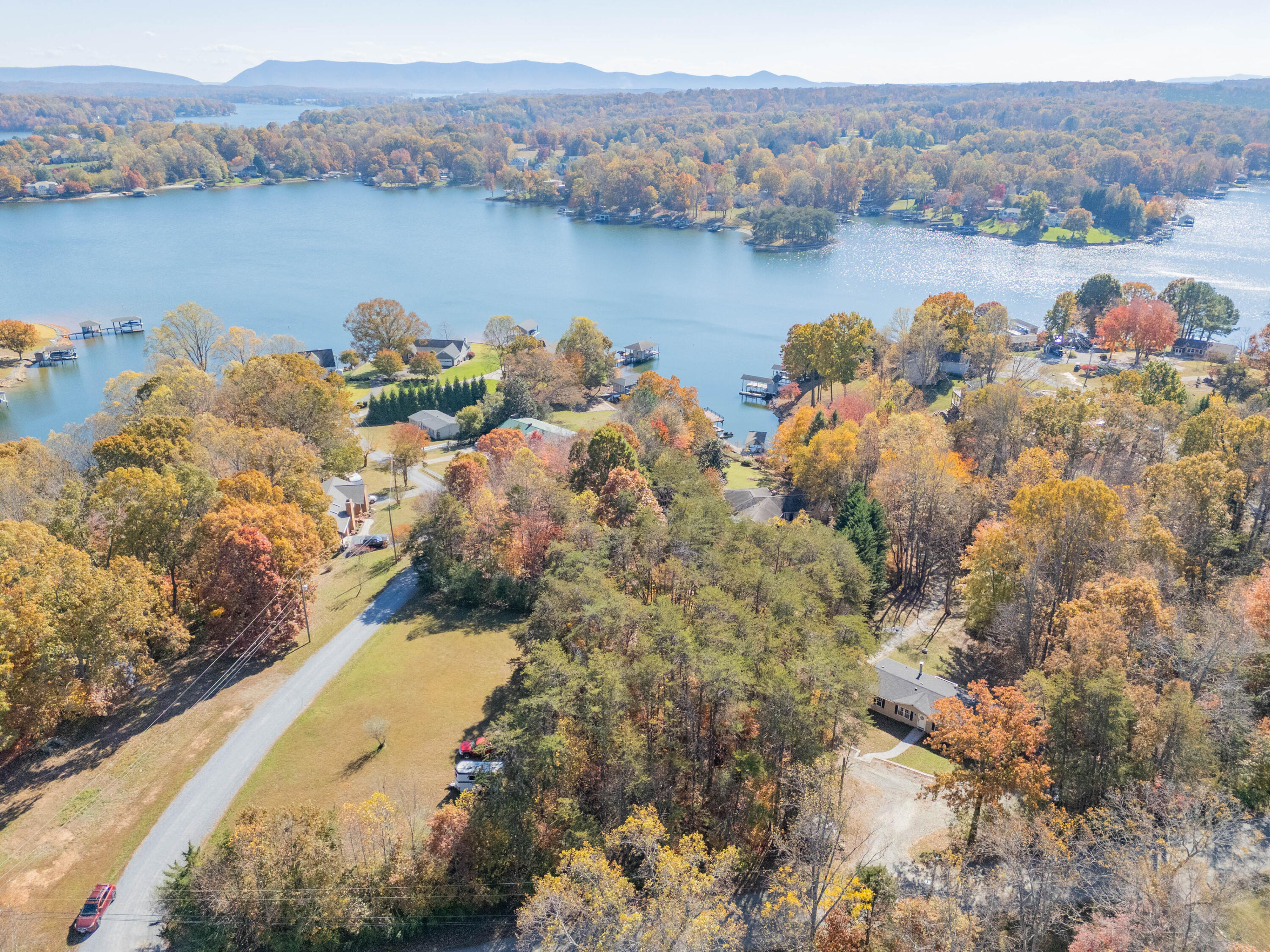 Tbd Lakewood Forest Road Moneta, VA 24121 - Photo 4 of 40 a view of a lake with mountains in the background