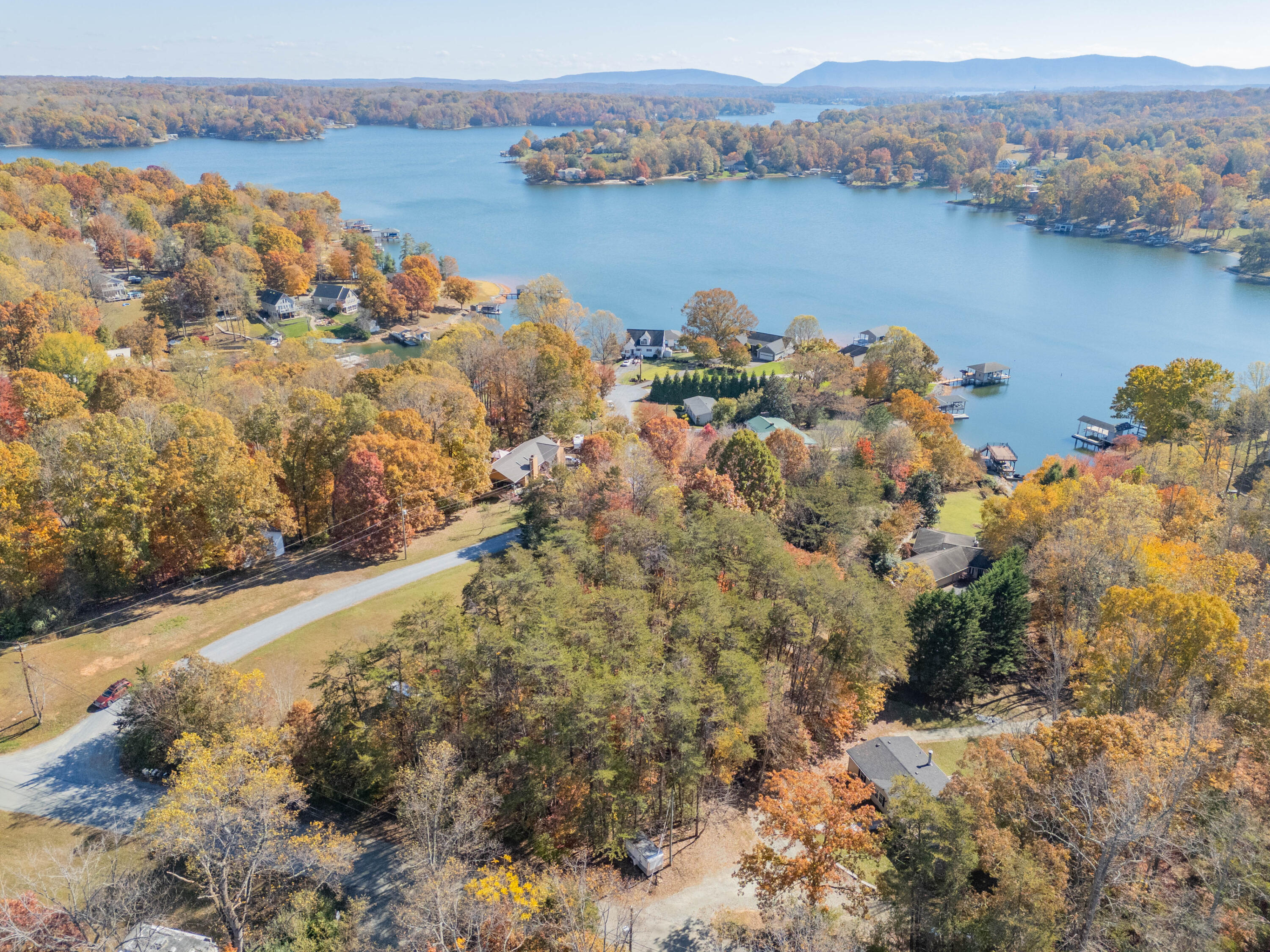 Tbd Lakewood Forest Road Moneta, VA 24121 - Photo 5 of 40 a view of lake with mountain