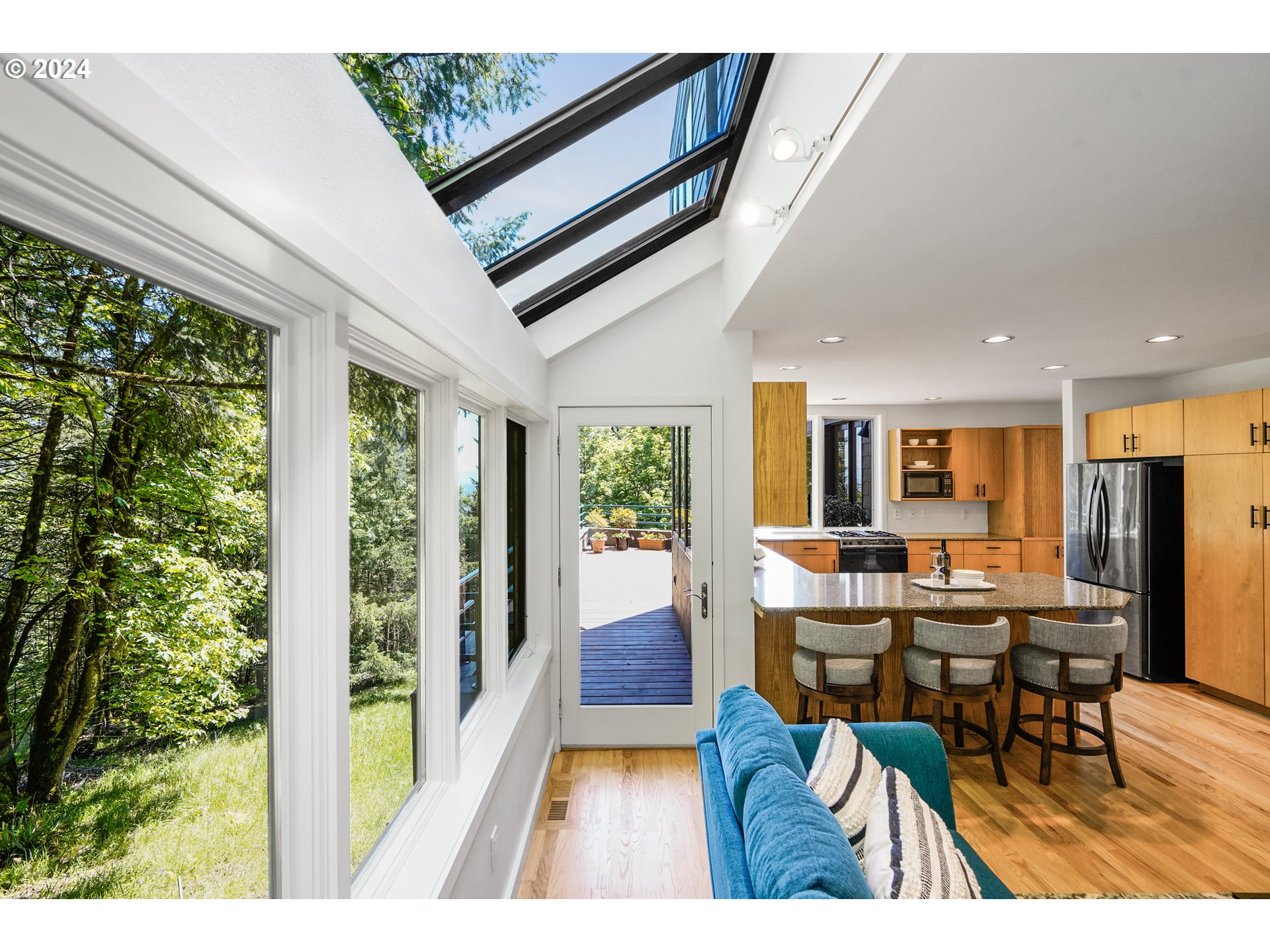 6815 Northwest Concord Drive Corvallis, OR 97330 - Photo 18 of 48 a view of a dining room with furniture window and outside view