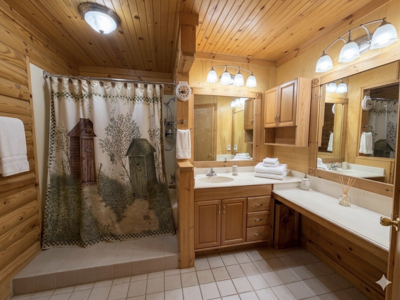 33315 Fulshear Farms Road Fulshear, TX 77441 - Photo 8 of 19 a bathroom with a granite countertop sink mirror and shower