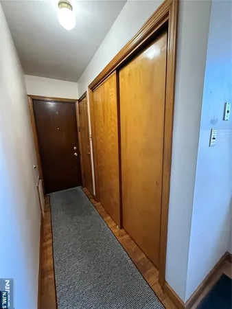 an empty room with window