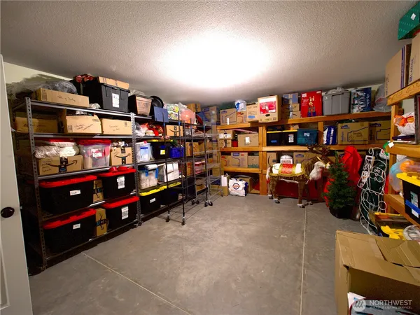 a view of a swimming pool with a yard