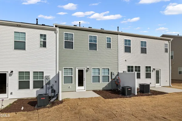 a view of a house with a patio