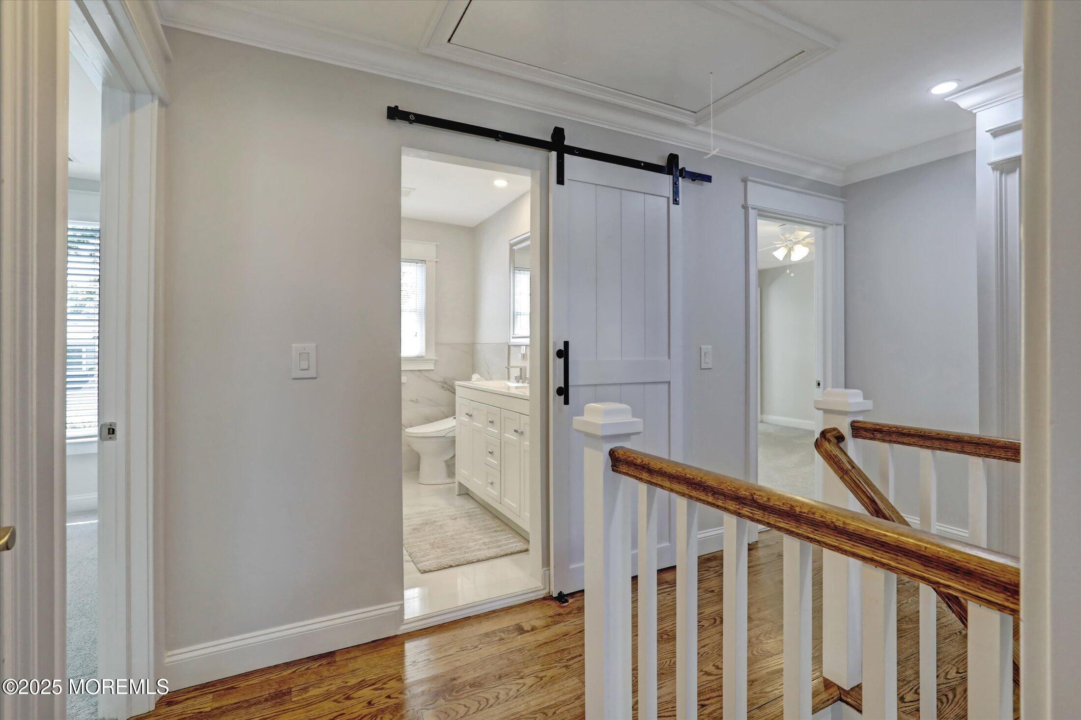 1810 Shore Boulevard Point Pleasant, NJ 08742 - Photo 33 of 49 a view of a bathroom from the hallway