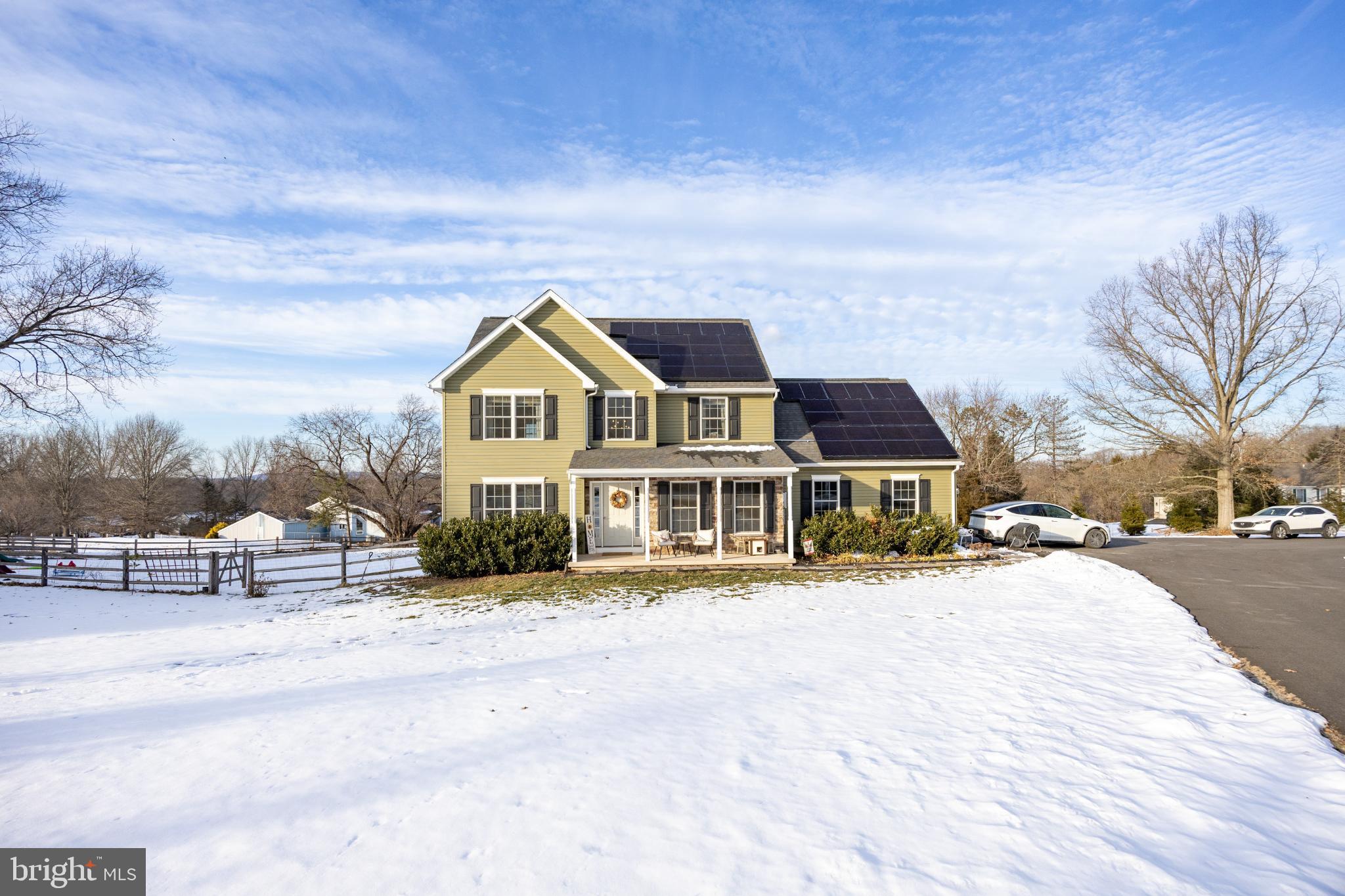 509 Kolb Road Spring City, PA 19475 - Photo 3 of 67 Charming home with solar panels in winter's emb...