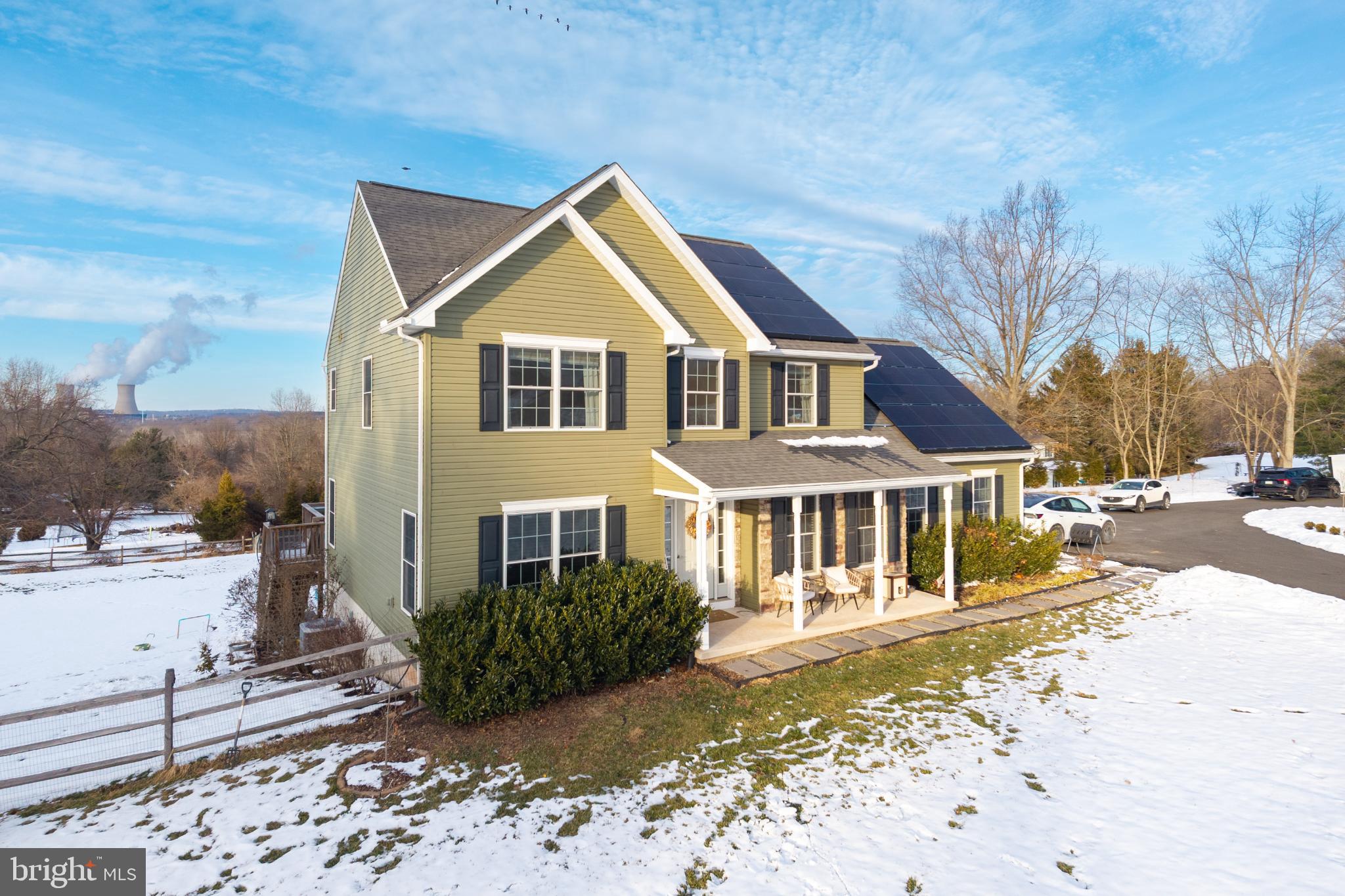 509 Kolb Road Spring City, PA 19475 - Photo 4 of 67 Charming home with scenic winter backdrop.