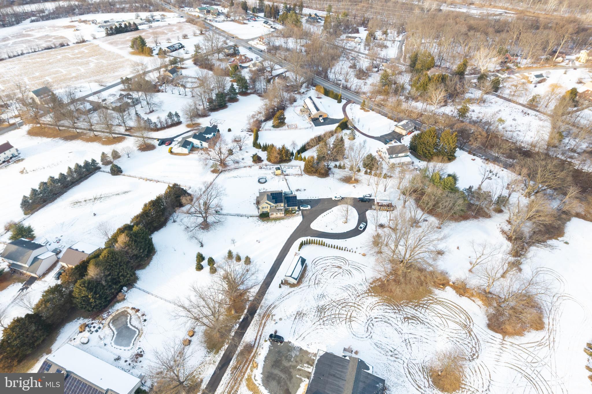509 Kolb Road Spring City, PA 19475 - Photo 8 of 67 Winter's embrace over a serene neighborhood.