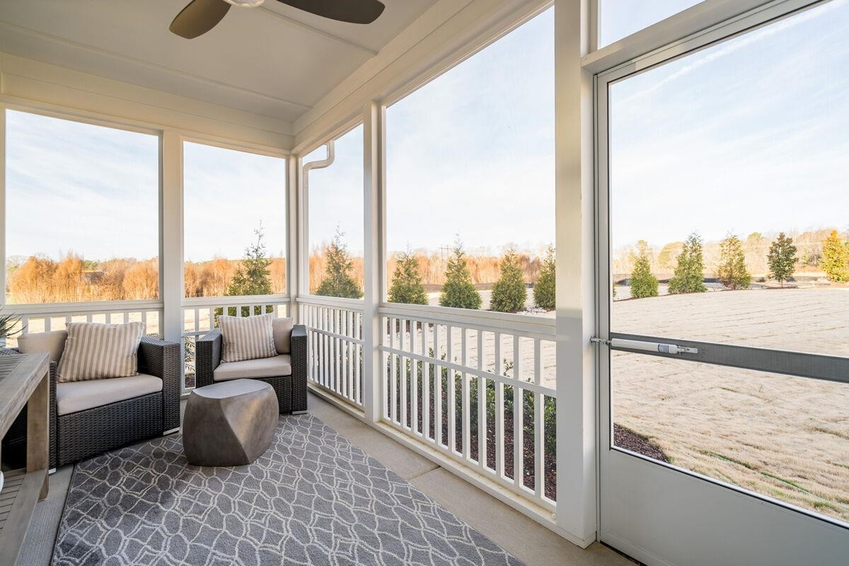 2201 Goudy Drive Raleigh, NC 27615 - Photo 24 of 24 Screened in Porch with fan