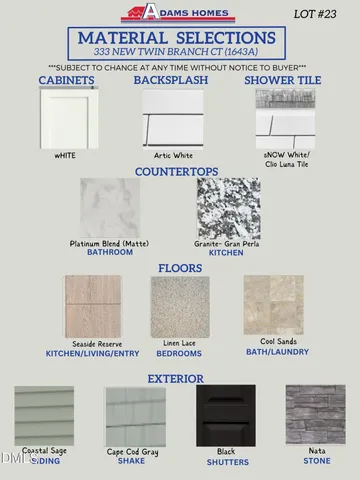 $328,550 | 333 New Twin Br Court, Smithfield, NC 27577