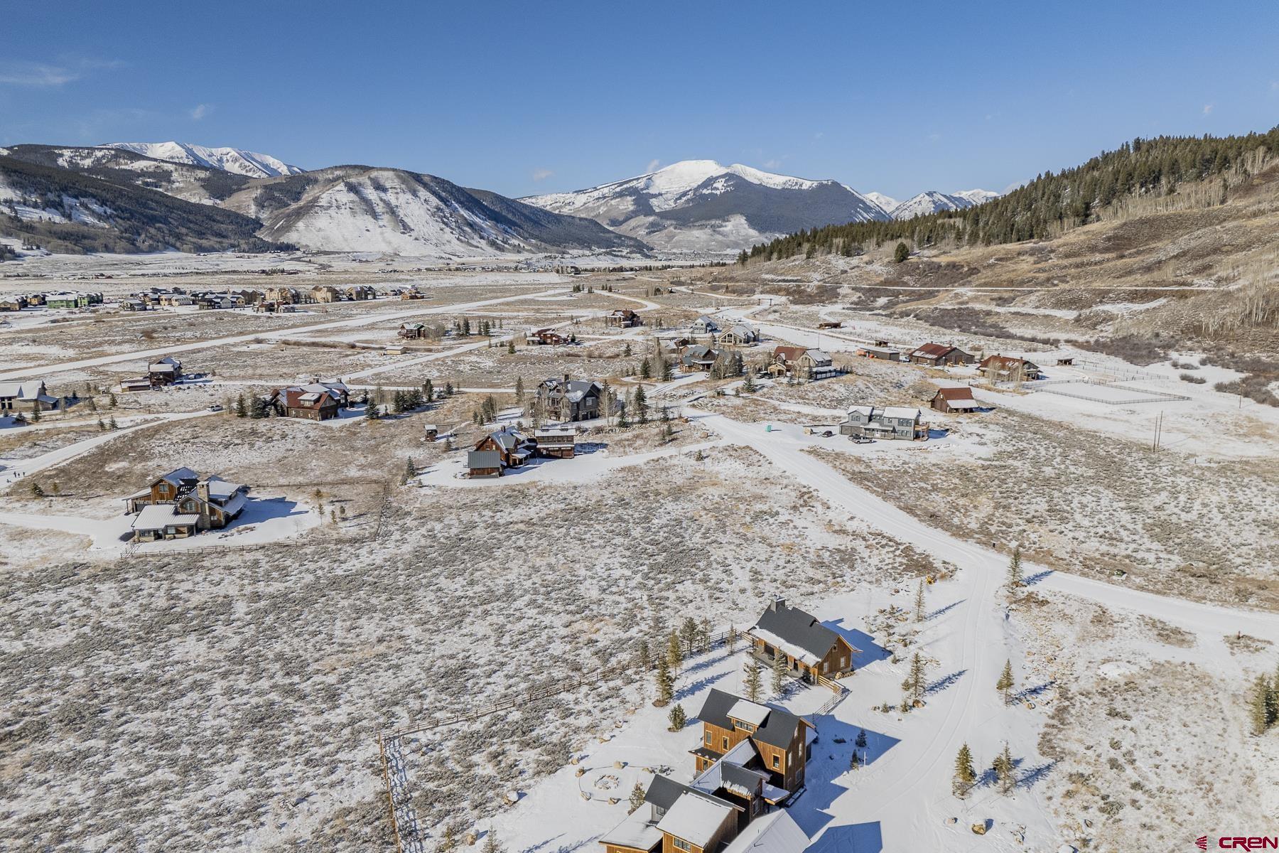 103 Buckhorn Way Crested Butte, CO 81224 - Photo 14 of 19 a view of a mountain with a mountain in the background