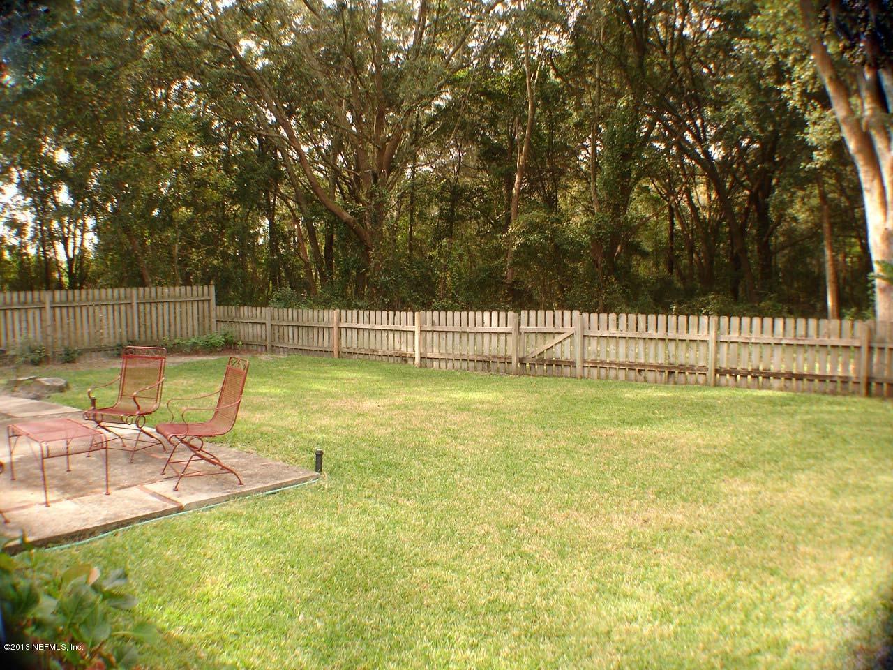 12720 Moose Road Jacksonville, FL 32226 - Photo 17 of 18 Large Back Yard
