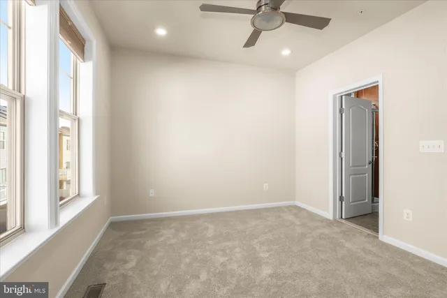 a view of an empty room with window