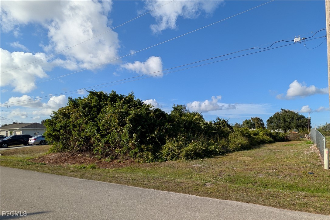2806 39th Street Southwest Lehigh Acres, FL 33976 - Photo 2 of 5 a view of a yard and mountain view