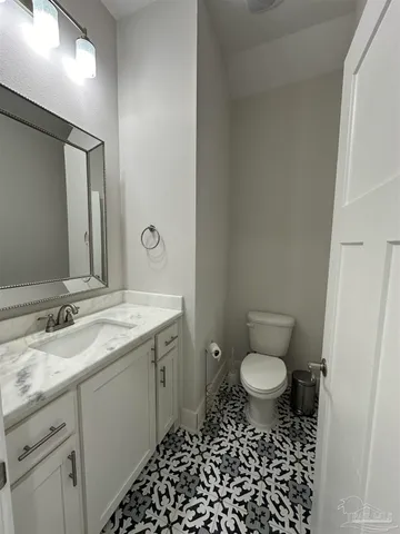 a view of a hallway with entryway