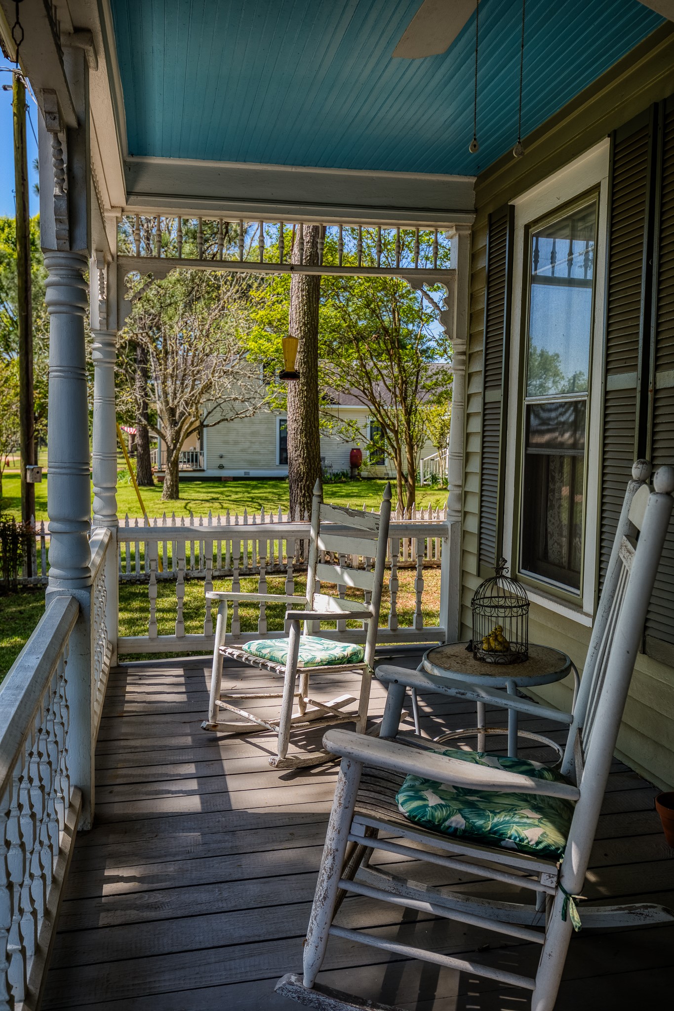 235 Hickory Road New Ulm, TX 78950 - Photo 11 of 43 a sitting area with balcony and outdoor space