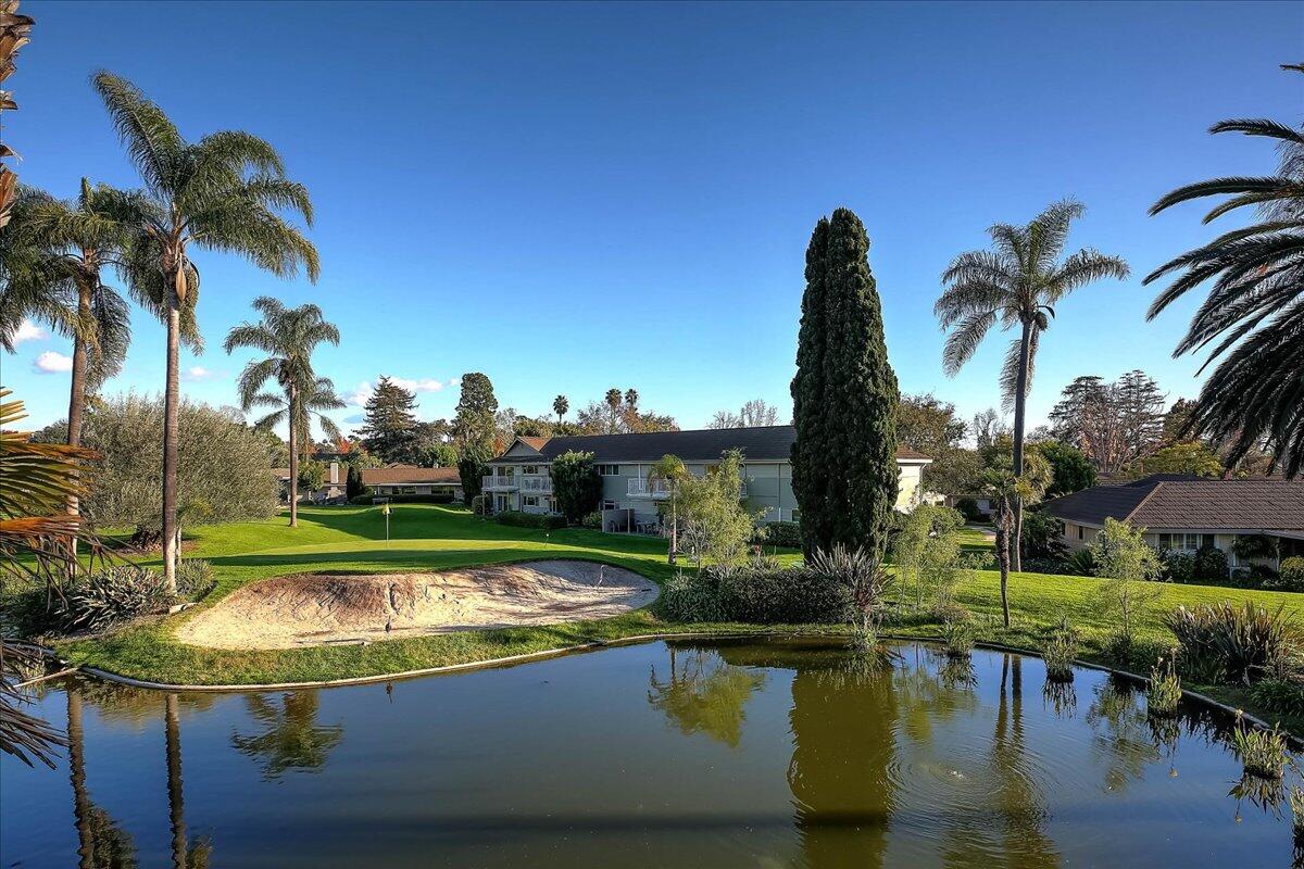 5910 Encina Road, Unit 3 Goleta, CA 93117 - Photo 36 of 45 a view of a lake with a house