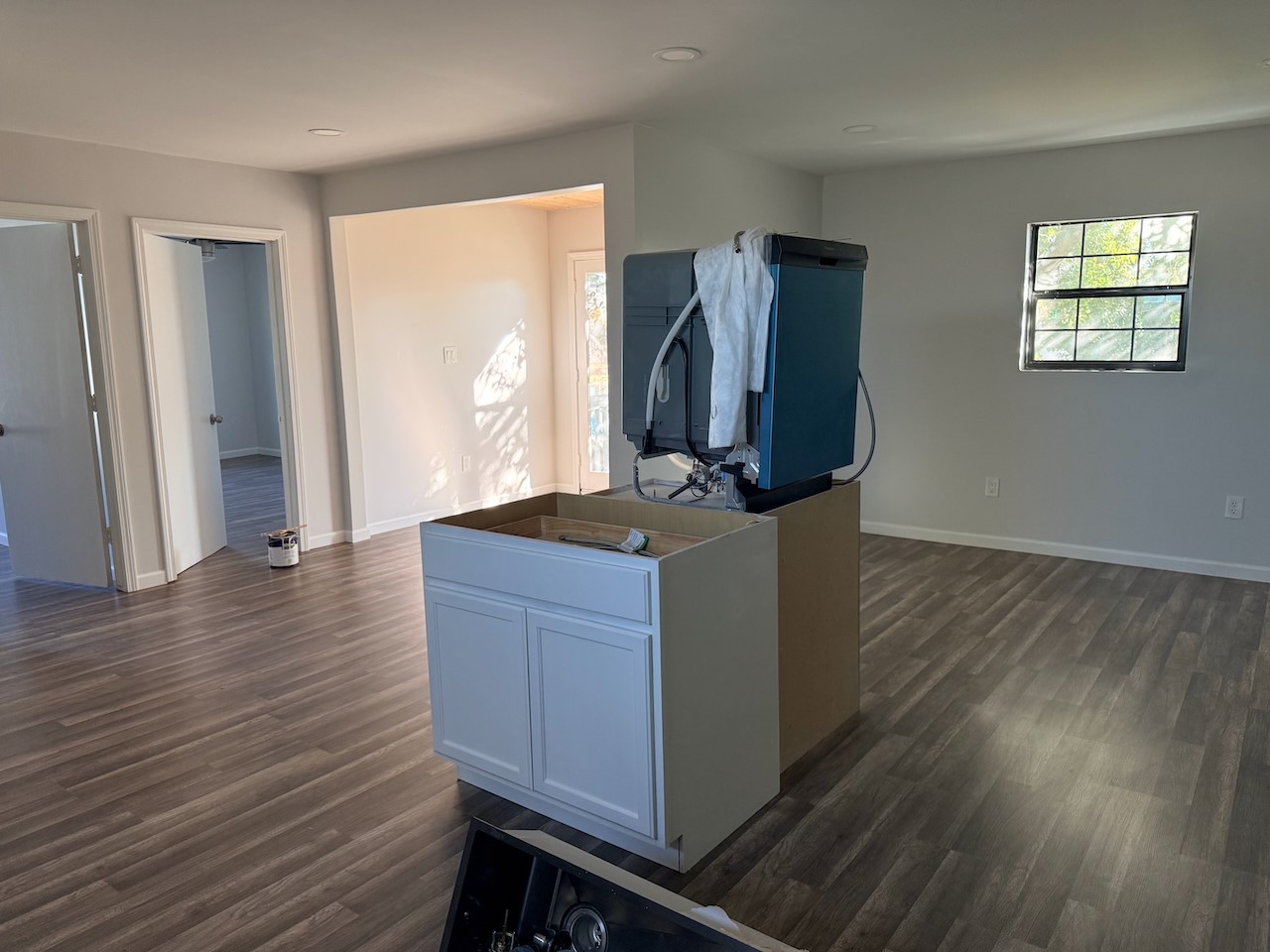 3512 Castor Street Houston, TX 77022 - Photo 15 of 24 a room with wooden floor and window