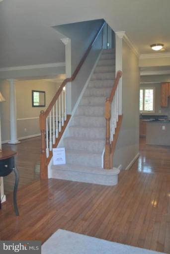 47659 Rhyolite Place Sterling, VA 20165 - Photo 25 of 25 Hardwood Foyer and Open Floor Plan