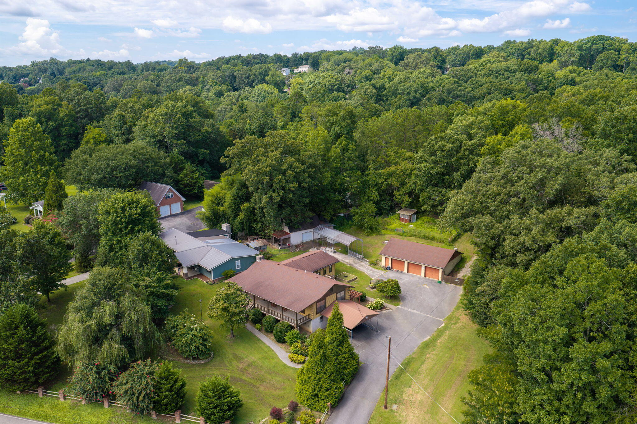 407 White Road Chattanooga, TN 37421 - Photo 55 of 64 Drone shot of property