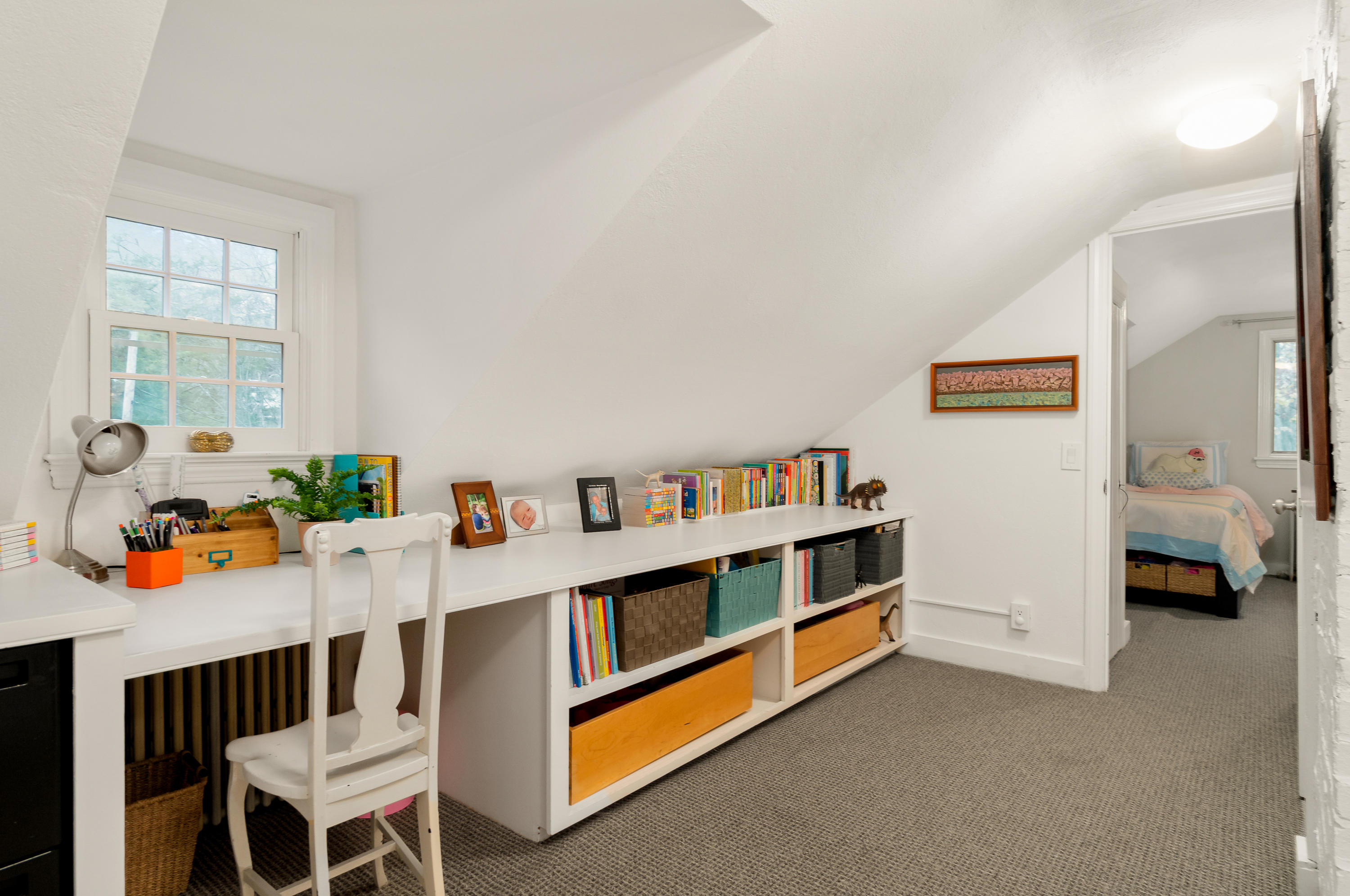 13 Hidden Hill Road Weston, CT 06883 - Photo 21 of 27 Second floor homework station