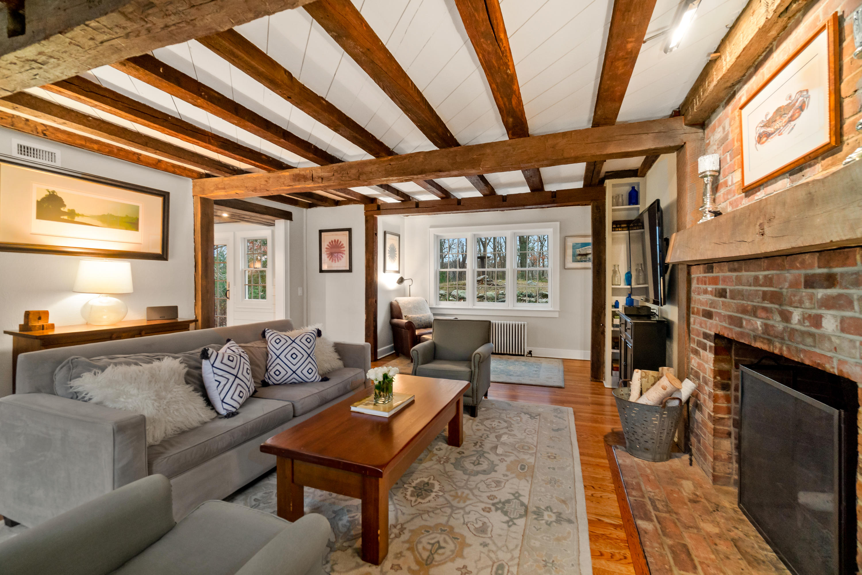 13 Hidden Hill Road Weston, CT 06883 - Photo 3 of 27 Living Room