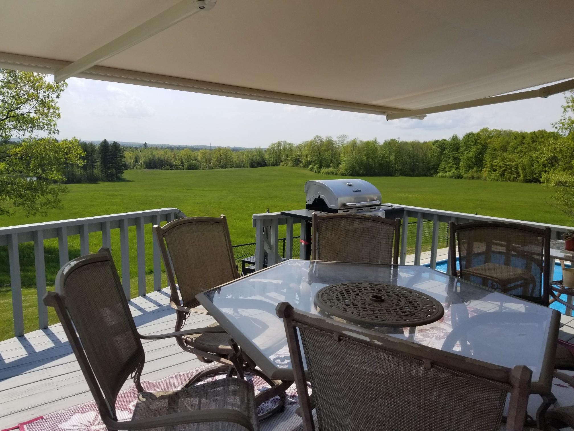 179 Dirigo Road South China, ME 04358 - Photo 27 of 33 Back deck
