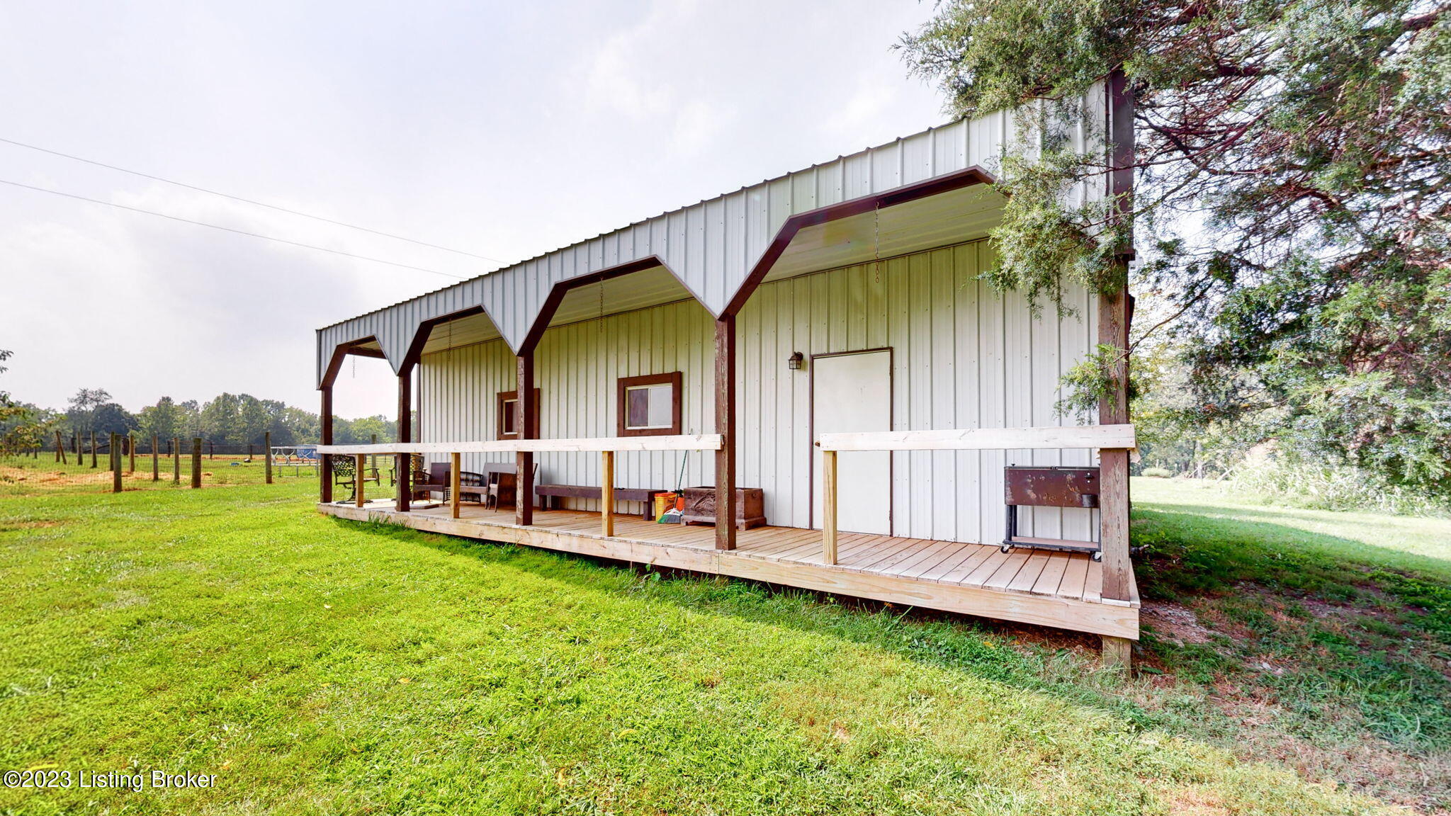 1710 Hawk Hill Road La Grange, KY 40031 - Photo 68 of 89 COVERED PORCH AT BARN
