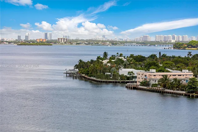 a terrace with a city view