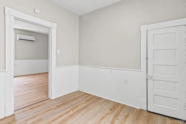 wooden floor in an empty room