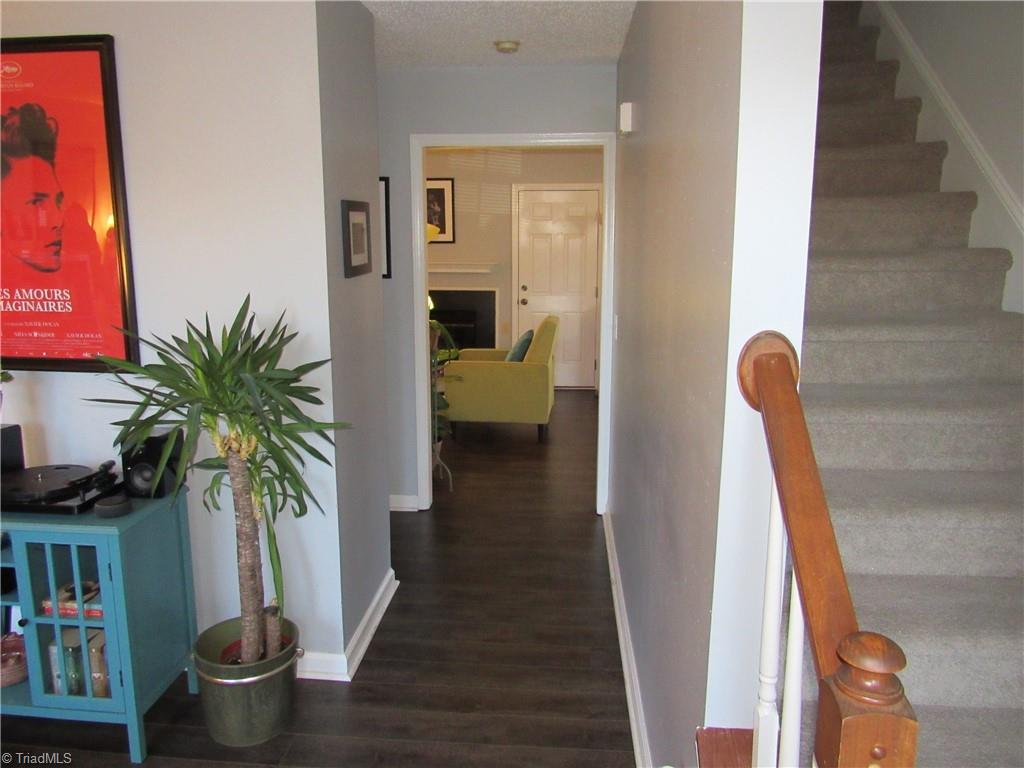 1819 Ebert Road Winston-Salem, NC 27103 - Photo 14 of 29 Hallway leading to the den/dining area