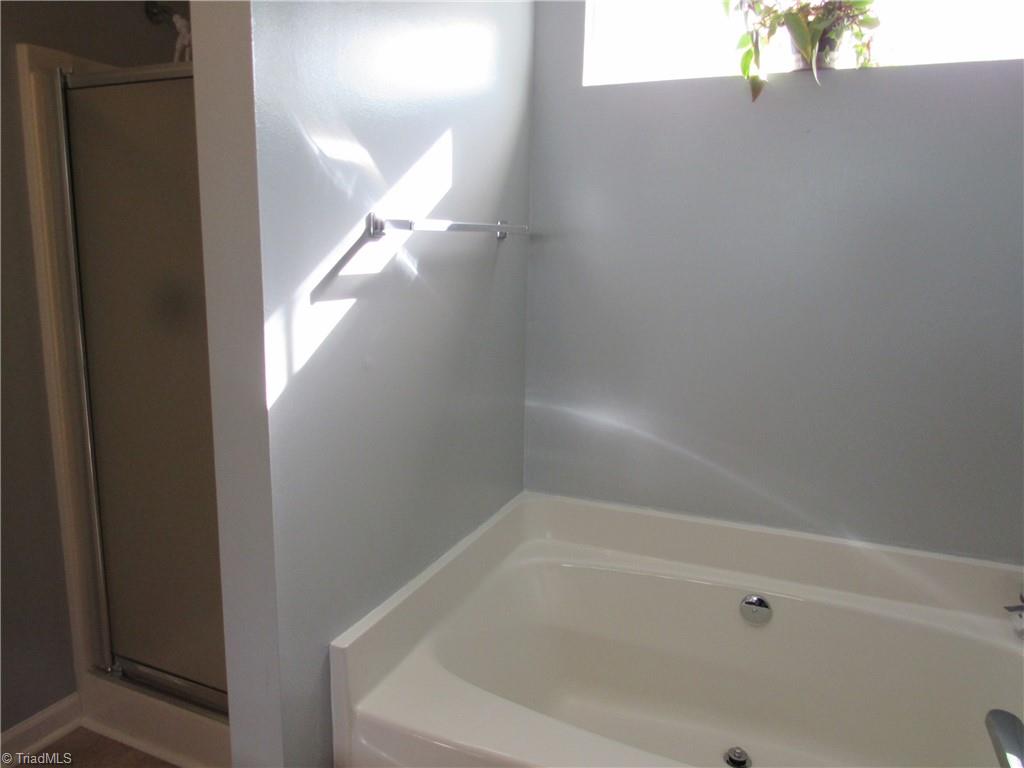 1819 Ebert Road Winston-Salem, NC 27103 - Photo 23 of 29 Tub and separate shower.