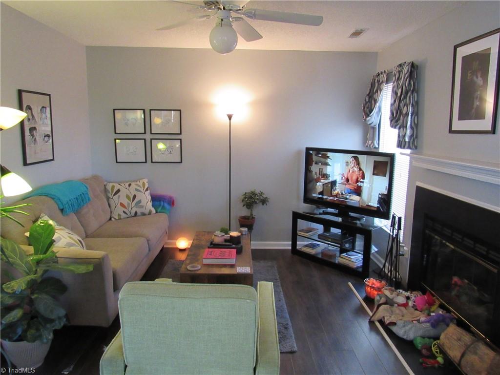 1819 Ebert Road Winston-Salem, NC 27103 - Photo 8 of 29 Den with Laminate Flooring