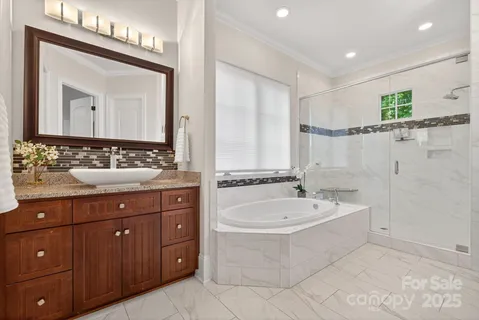 a room with cabinets and window