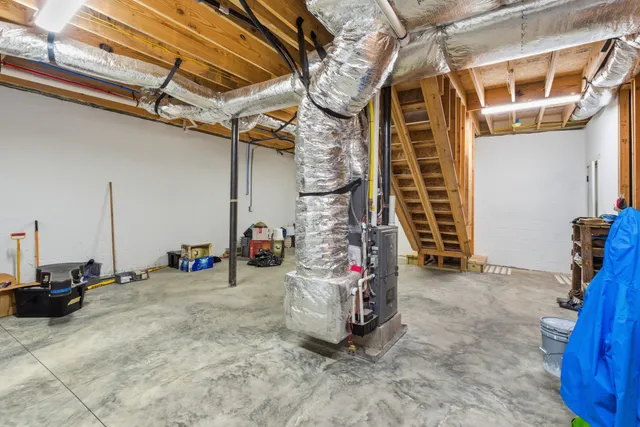 a view of car garage