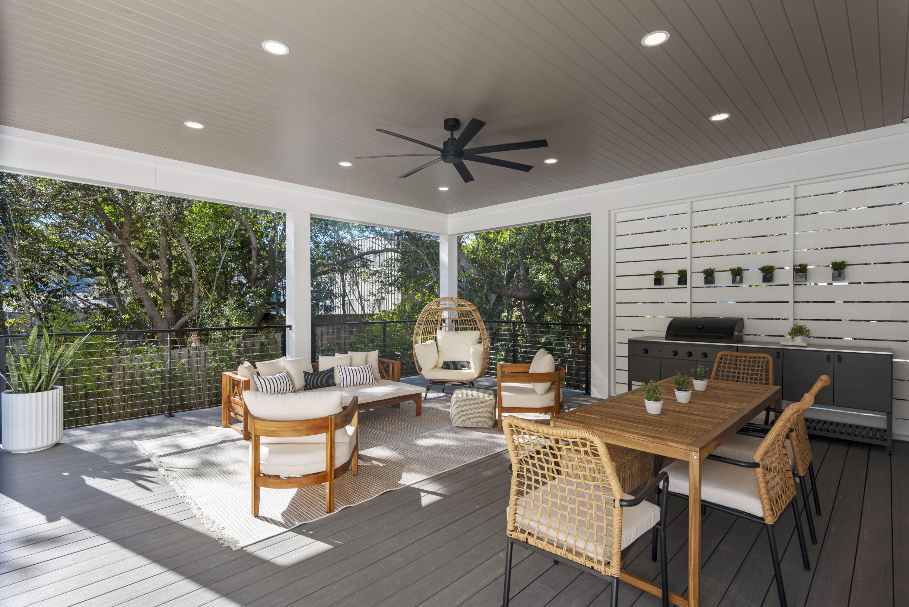 185 Dune Drive Santa Rosa Beach, FL 32459 - Photo 21 of 53 a outdoor space with a large window and furniture