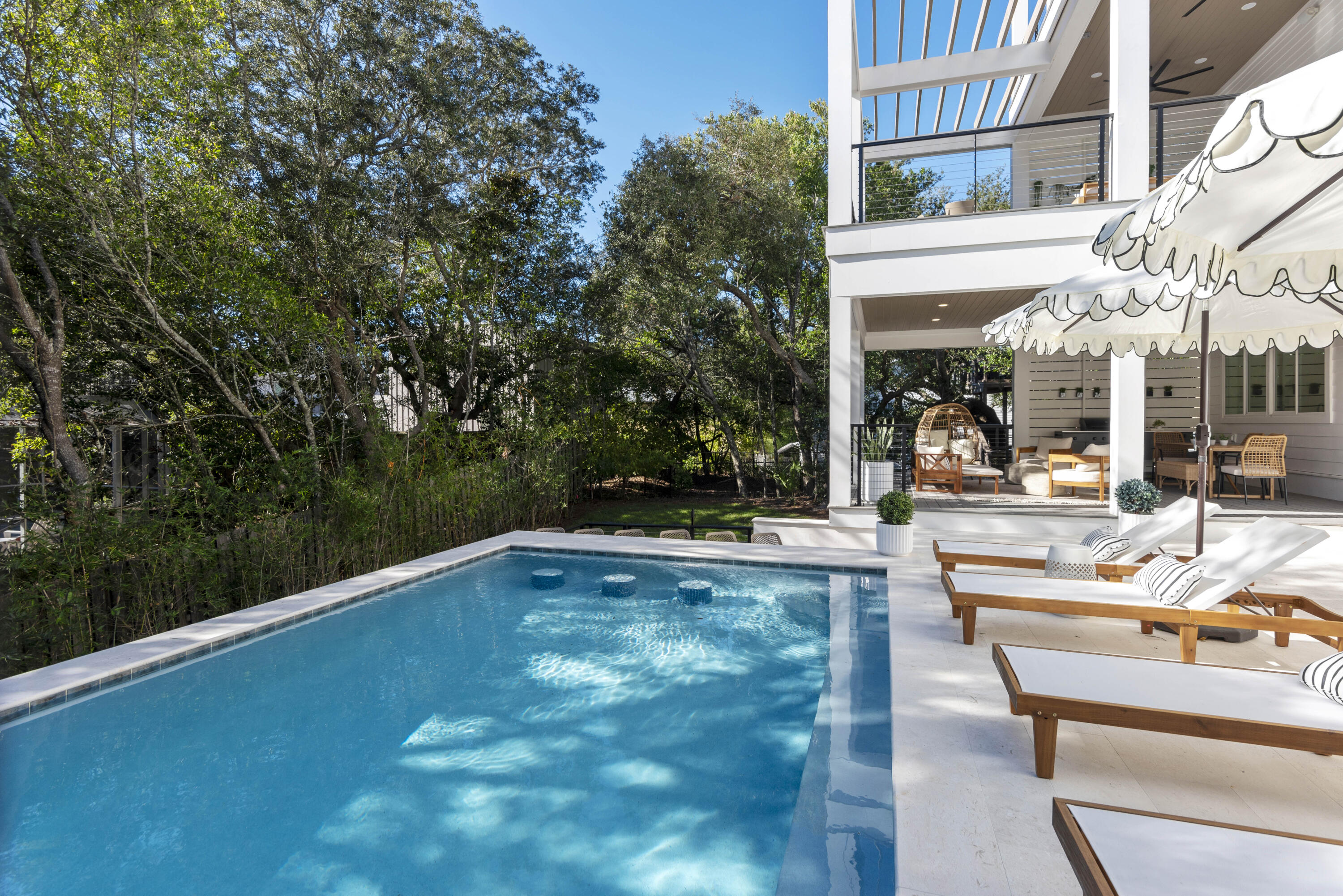 185 Dune Drive Santa Rosa Beach, FL 32459 - Photo 24 of 53 a view of a swimming pool with a patio