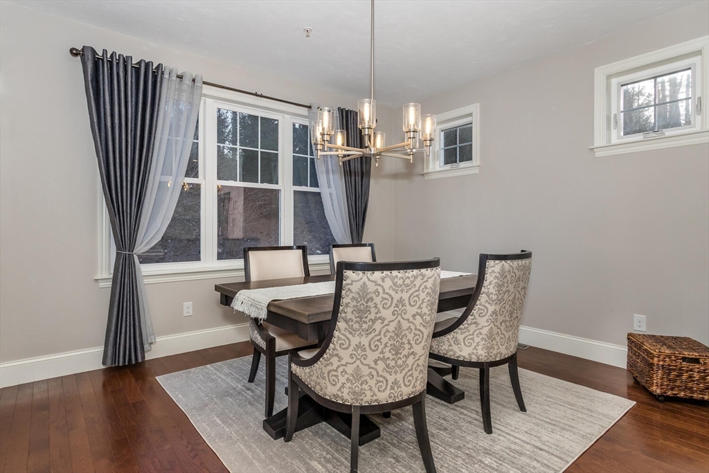 25 Brookview Road, Unit 25 Franklin, MA 02038 - Photo 7 of 28 a view of a dining room with furniture and wooden floor