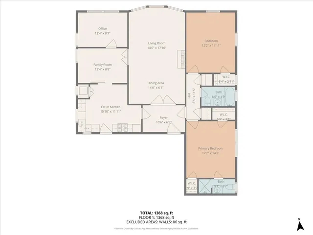 a picture of a floor plan