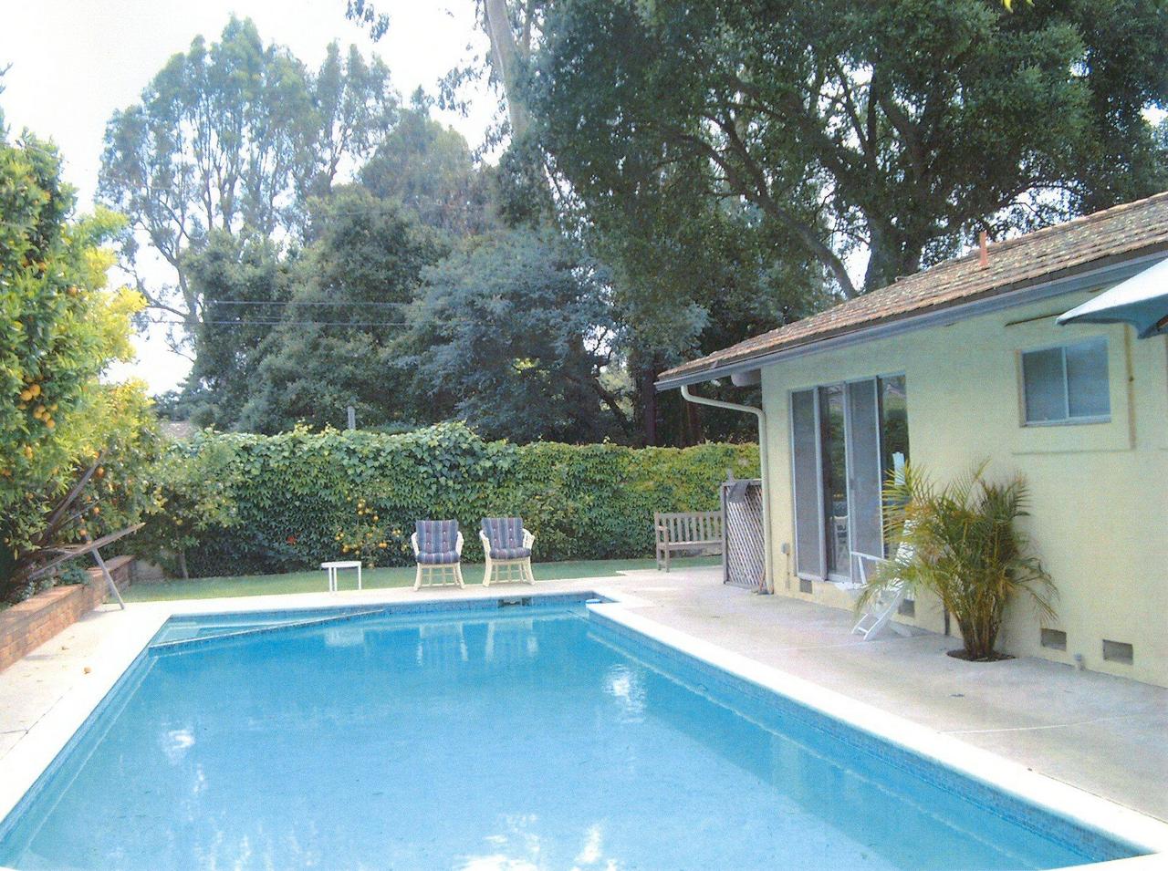 205 Middle Road Montecito, CA 93108 - Photo 7 of 7 a view of a house with backyard and sitting area