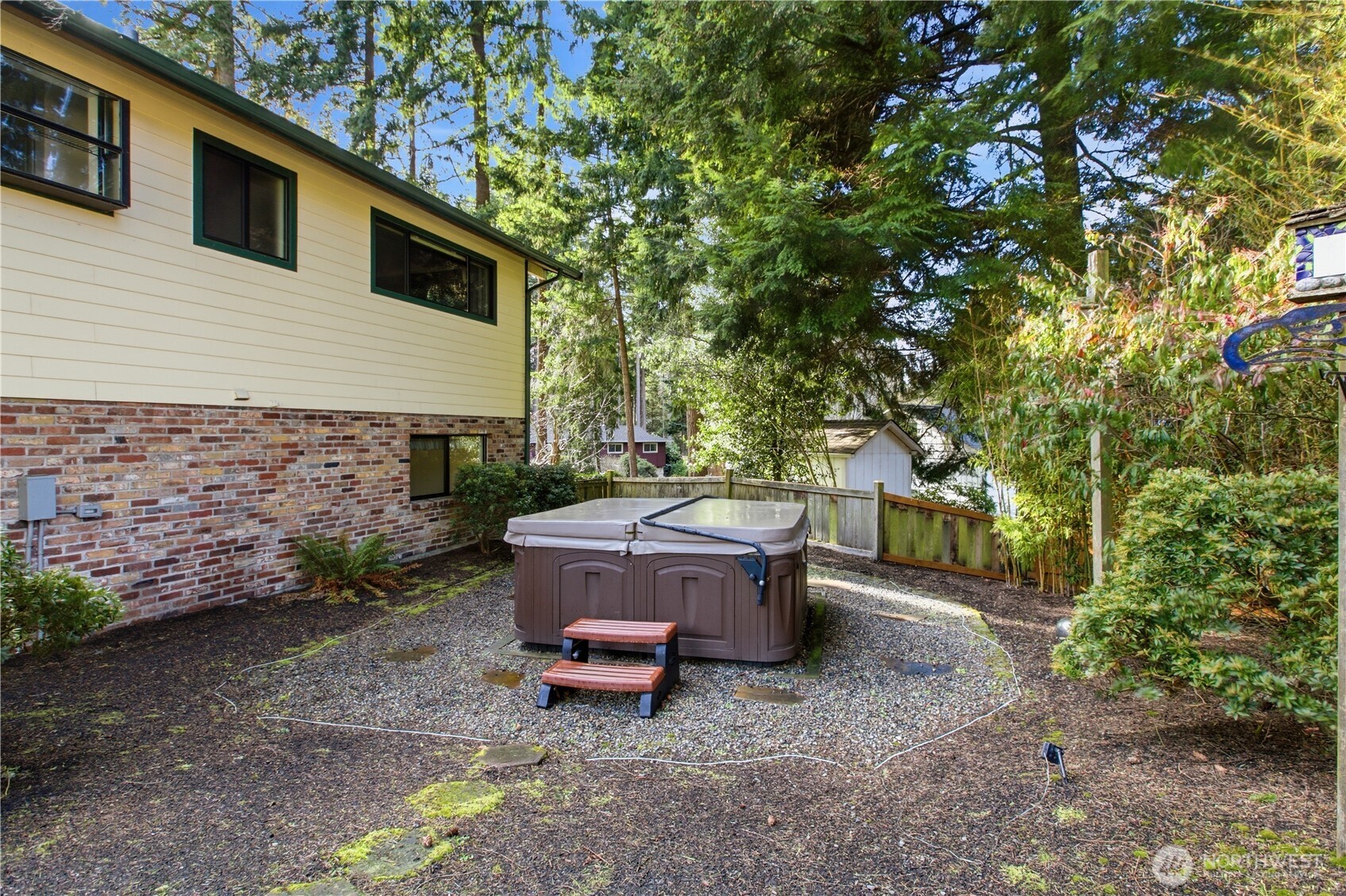 29820 6th Avenue South Federal Way, WA 98003 - Photo 31 of 40 a backyard of a house with yard and outdoor seating