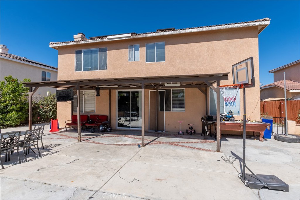 3807 Seattle Street Hemet, CA 92545 - Photo 32 of 37 a view of a house with patio