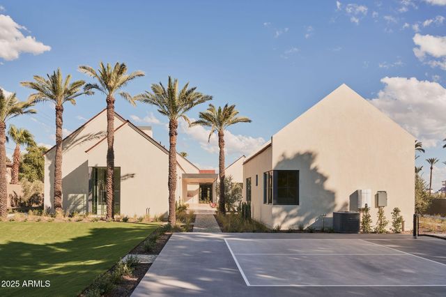 a view of a house with patio