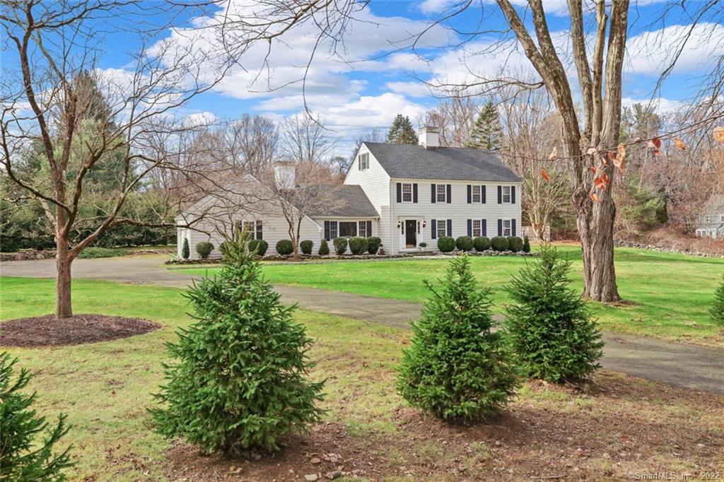 2525 Hillside Road Fairfield, CT 06824 - Photo 1 of 1 Tucked behind stone walls this is quintessential New England.