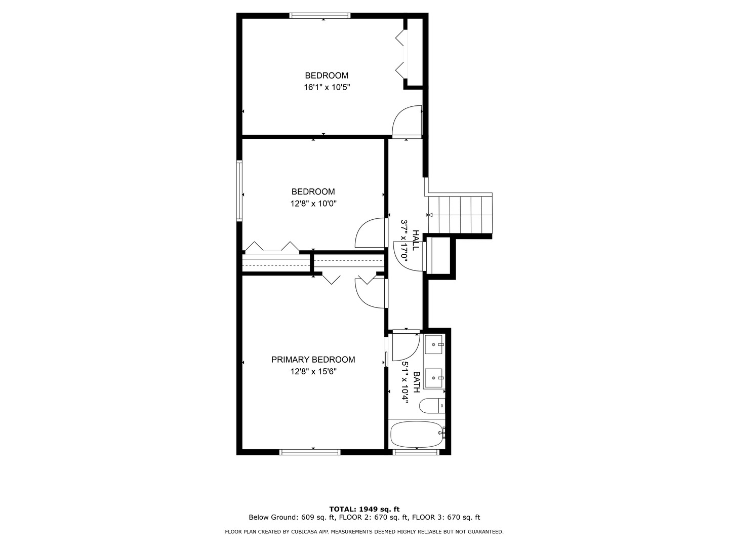 221 West Harrison Road Lombard, IL 60148 - Photo 23 of 24 a picture of a floor plan