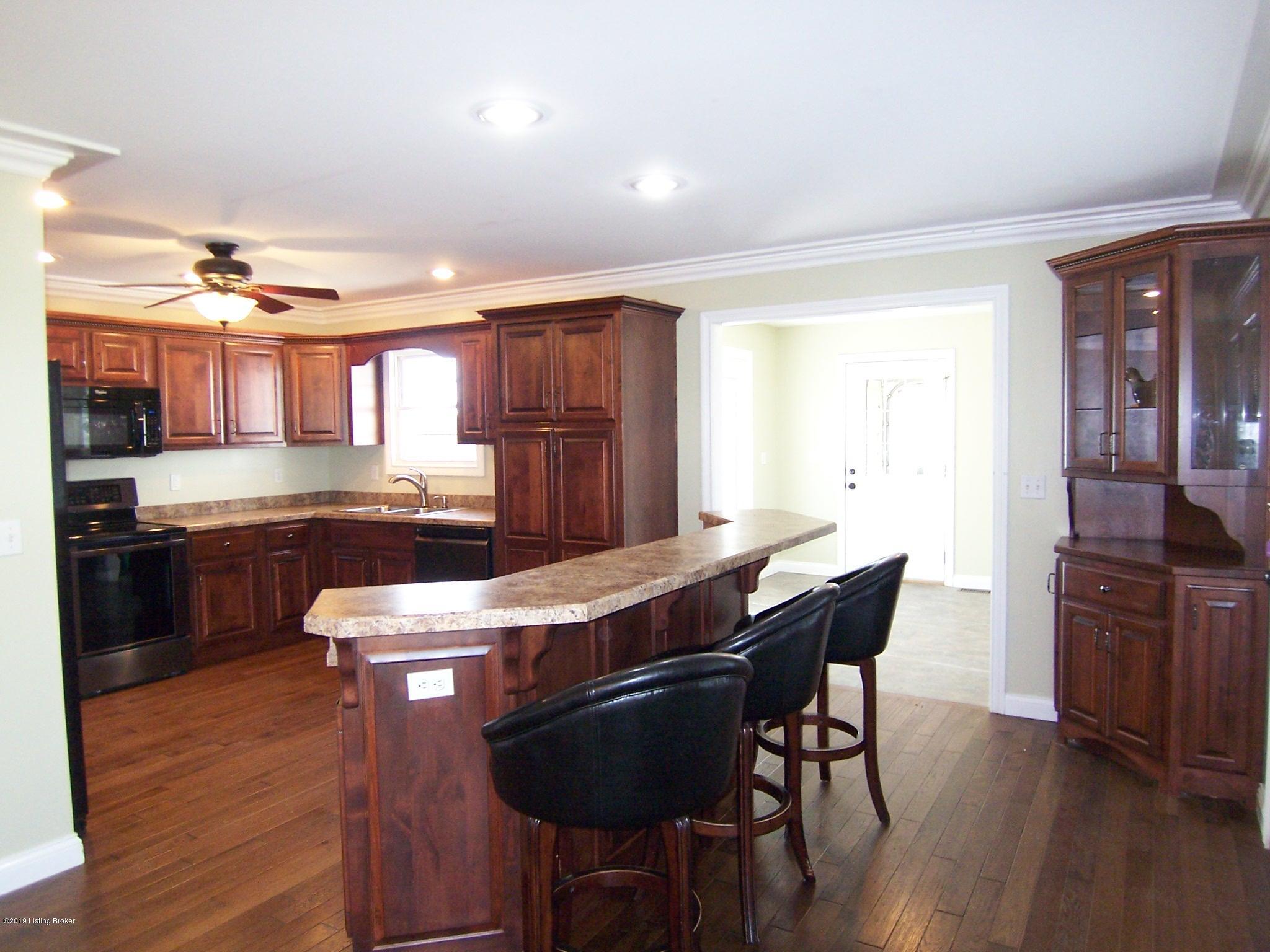 256 Pinkston Road Bardstown, KY 40004 - Photo 10 of 41 Center island bar & built in china cabinet